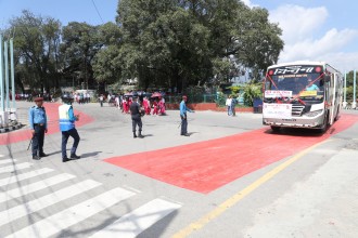 द्रुत बससेवा : अब ४५ मिनेटमै सूर्यविनायकदेखि रत्नपार्क